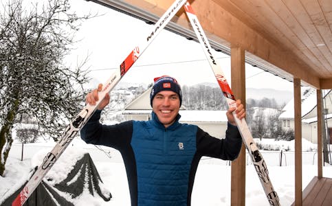 Thomas Karbøl Oxaal reiser søndag til Canada for å delta i VM på ski. Der passar fleire av øvingane saudabuen svært godt, og særleg sprinten i fristil, kor han har mål om å ta seg til semifinale. Foto: Even Emberland.