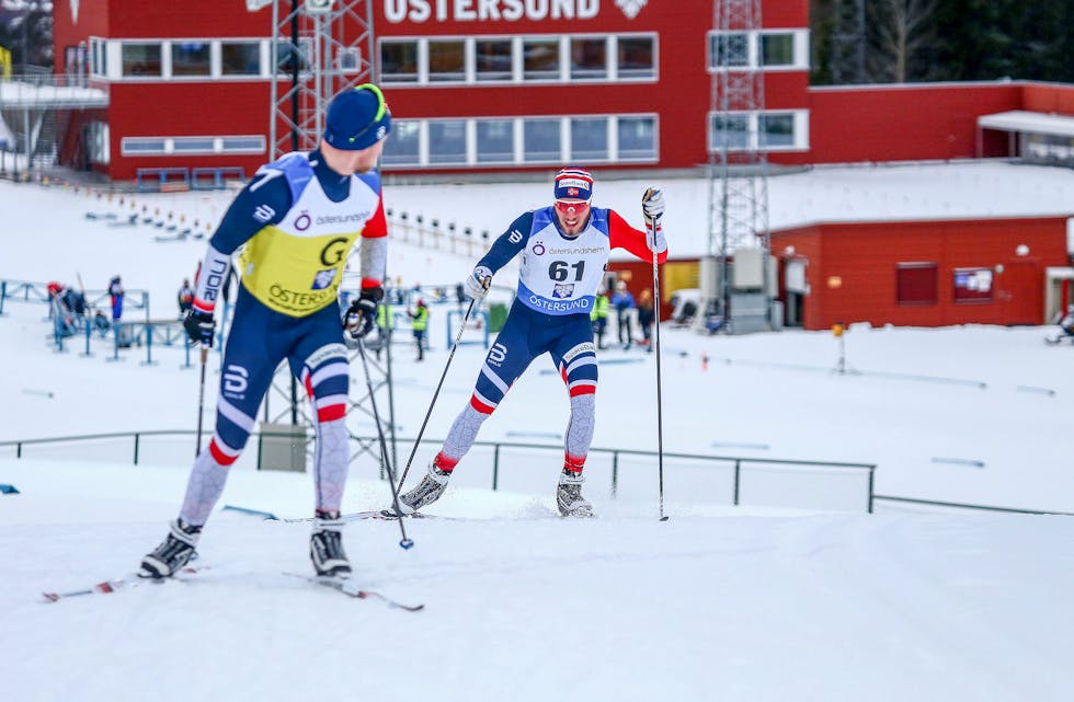 OXAAL Thomas Guide: LID Ole-Martin, NOR, Men Long F,Visually Imp.World Para Nordic Skiing World Cup Östersund 2019 190113 Foto: KARL NILSSON