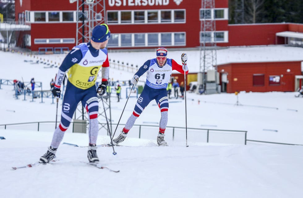 OXAAL Thomas Guide: LID Ole-Martin, NOR, Men Long F,Visually Imp.World Para Nordic Skiing World Cup Östersund 2019 190113 Foto: KARL NILSSON