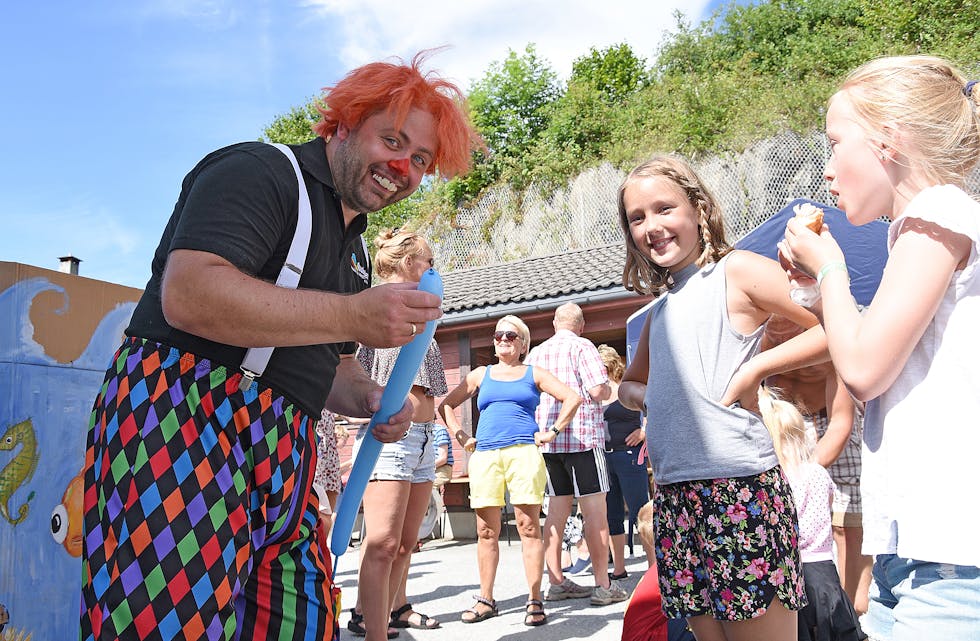 KLARE FOR FEST: Klovnen Cocco kjem tilbake til Vanviksfestivalen i år. (Foto: Even Emberland)