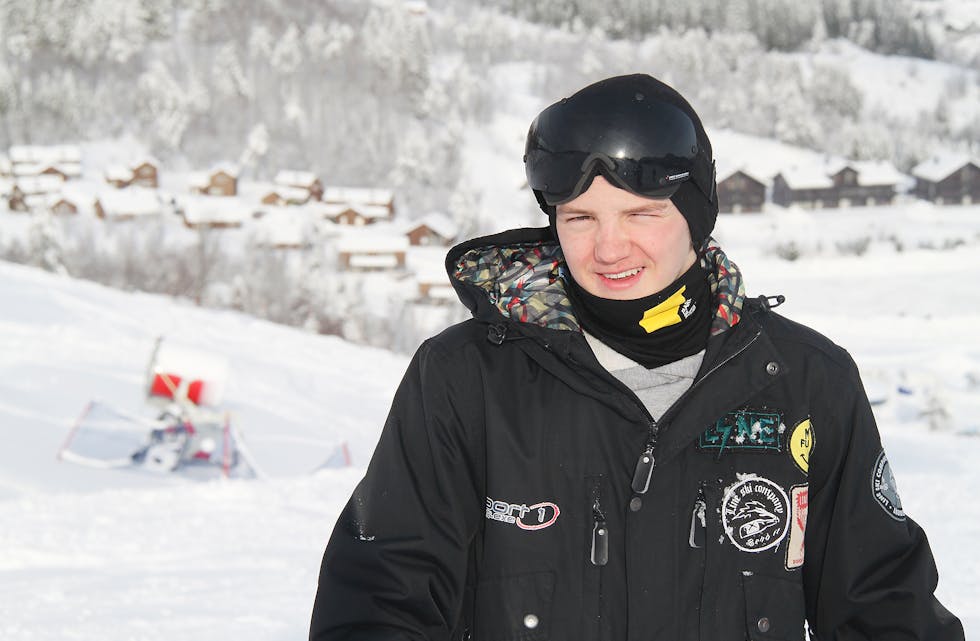 VANN: Vegard Lund frå Sauda vann juniorklassen for ski i Sauda BCC. (Arkivfoto: Ingvild Rørtveit Myklebust)