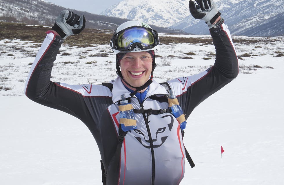 ALLSIDIG: Glenn Tore Løland har deltatt i orienteringsløp, motbakkeløp og triatlon og tok i helga også bronsemedalje i skikonkurransen randonee. (Foto: Arnt Tronvoll)