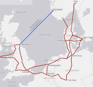 Her skal den nye fiberkabelen mellom Rennesøy og England gå, og som skal vere operativ innan utgangen av neste år.