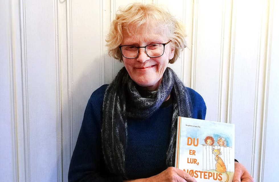 Borghild Langøy Raj debuterer som bokforfattar med barneboka ”Du er lur, Nøstepus”. Boka blei lansert i april. 