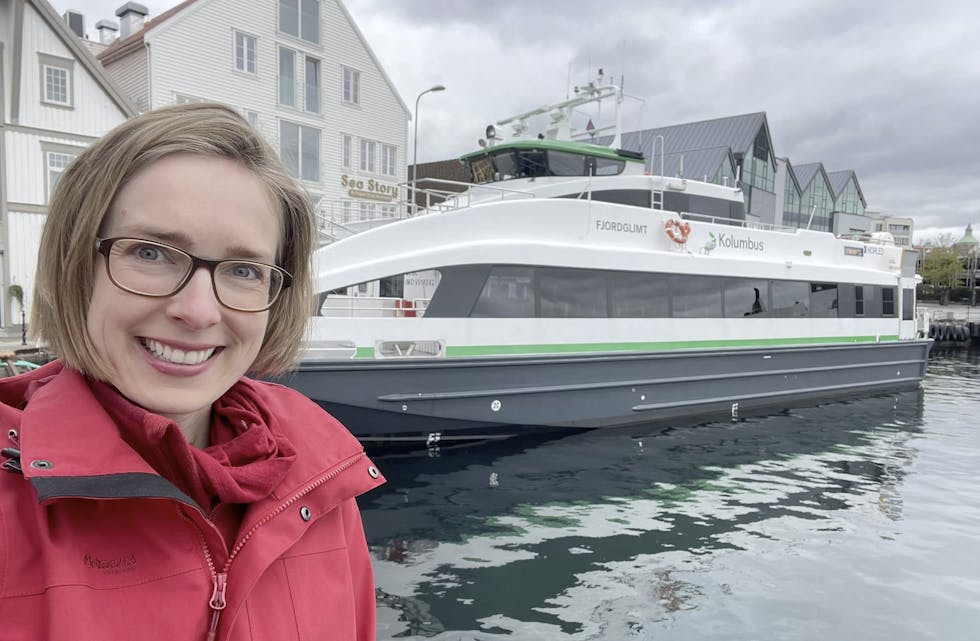 Statsråd Iselin Nybø er glad på Rogaland sine vegner at den nye fordelingsnøkkelen for hurtigbåtar og ferjer blir meir rettferdig.