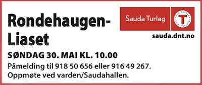 Sauda Turlag-2021-39 Rondehaugen-Liaset