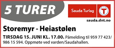 Sauda Turlag-2021-43 _ 5 TURER Storemyr-Heiastølen