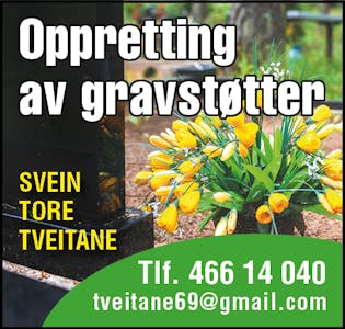 Svein Tore Tveitane – gravoppretting