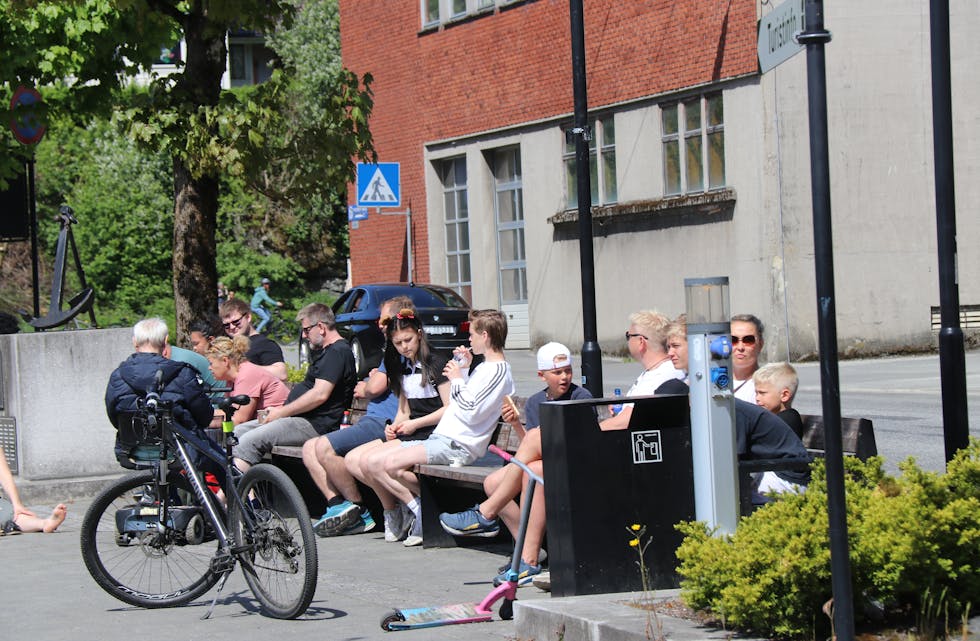 Finvêret og sommartemperaturane kom til Saudadagane.