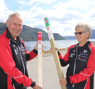 IL Ny Von, her representert med ekteparet Jon Ove og Kjellfrid Mehus, lanserte Stolpejakten i Saudasjøen i fire månader i år. Går alt etter planen blir det seks månader med Stolpejakten i Saudasjøen og Sauda i 2022. 