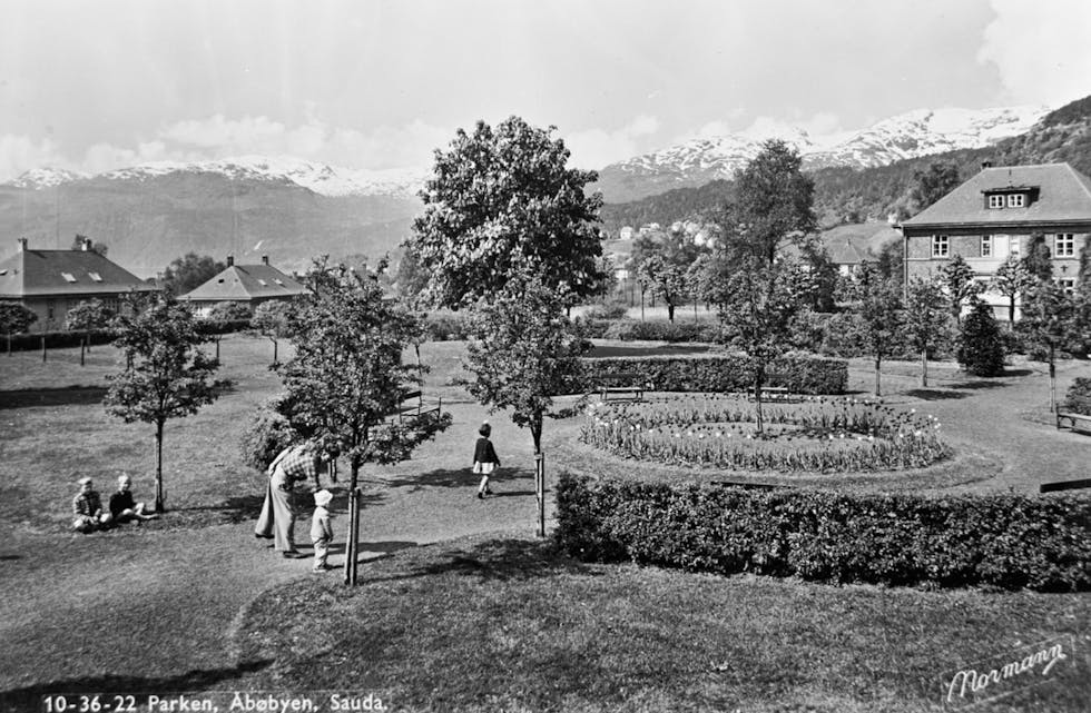 Sneath’s Park, gjengitt på eit postkort frå 50-talet. 