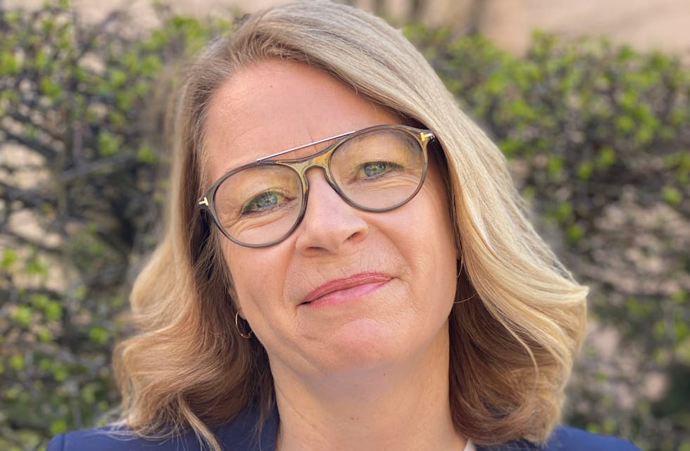Banksjef Nina Hopsdal i Sparebanken Vest.
