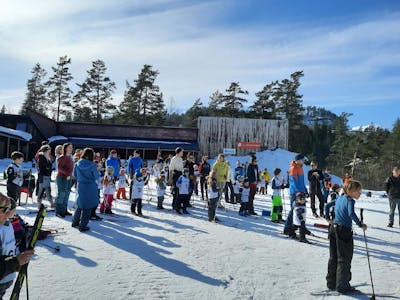 66 barn deltok i vinterens tredje og siste barneskirenn. 