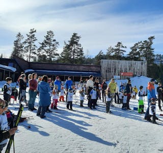 66 barn deltok i vinterens tredje og siste barneskirenn. 