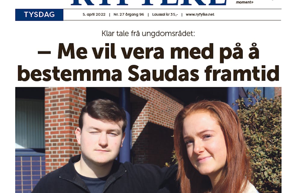 Ryfylke 5. april.