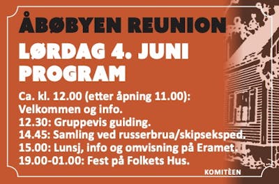 2022-39 reunion Abobyen program