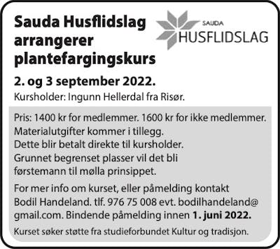 Sauda Husflidslag 2022-38