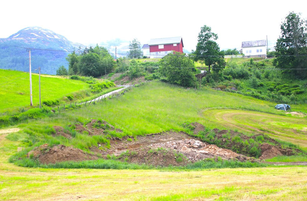 Det ligg ikke så mykje mystikk i gravinga på Hovlandgarden. 