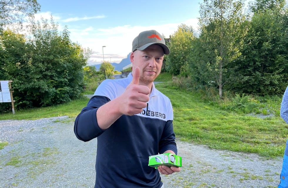 Erlend Rød var best av dei 26 golfarane i onsdagens turnering på Sauda golfbane.