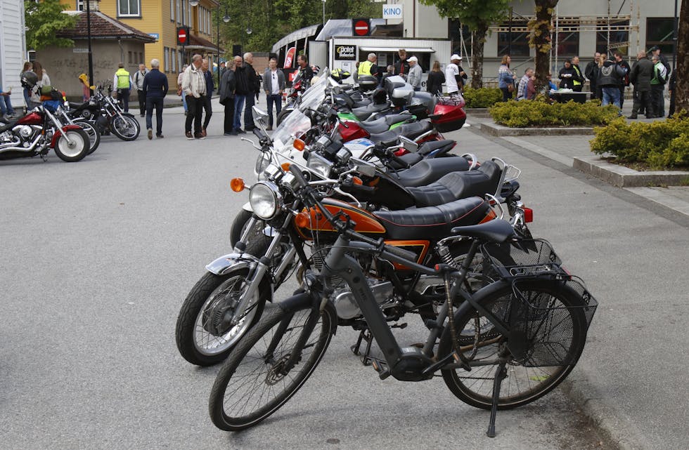 Den tøffaste sykkelen i gata har pedalar.