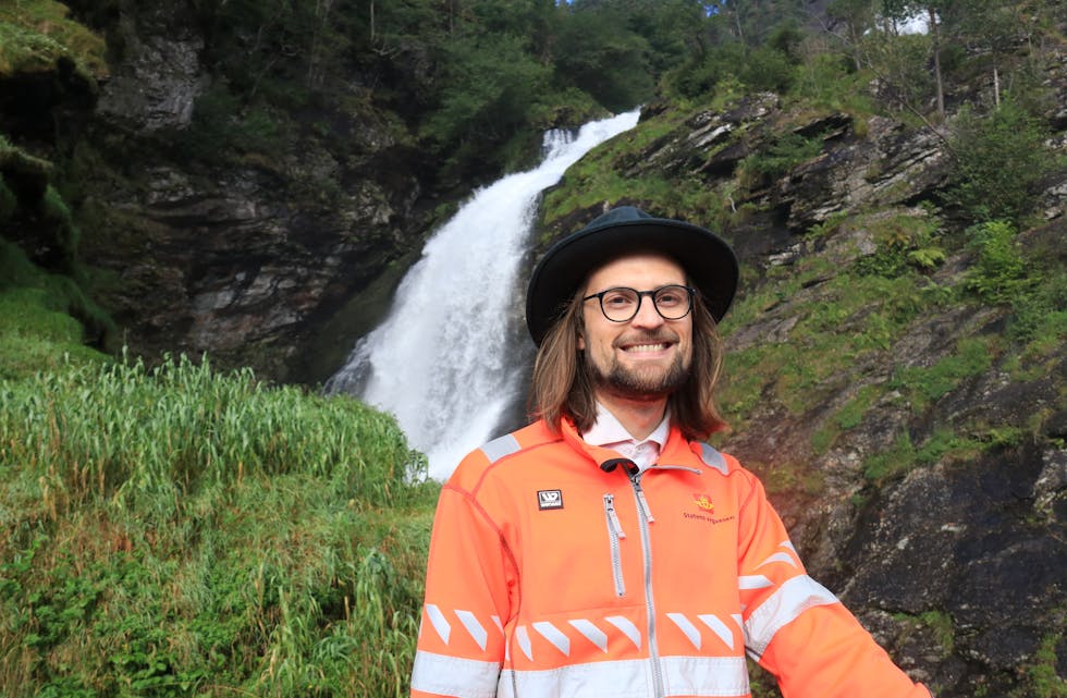 Strekningsansvarleg for Nasjonal Turistveg Ryfylke, Fredrik Fløgstad.