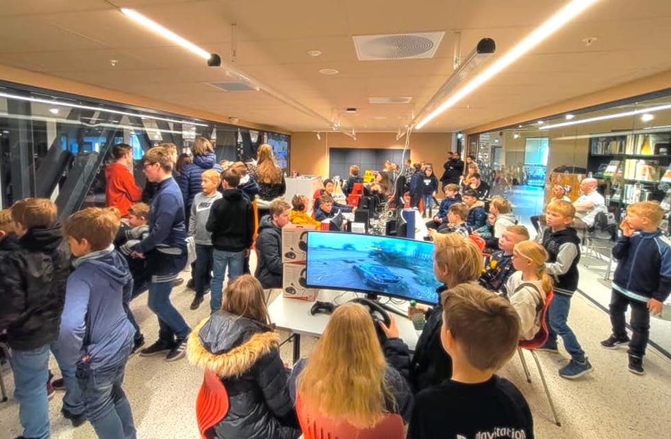 For første gong blir det blant anna arrangert kurs og sosial speldag med esport under årets Barn er bra-festival. Her frå eit tidlegare arrangement i regi av selskapet Geeks, som skal stå  for opplegget i Sauda.