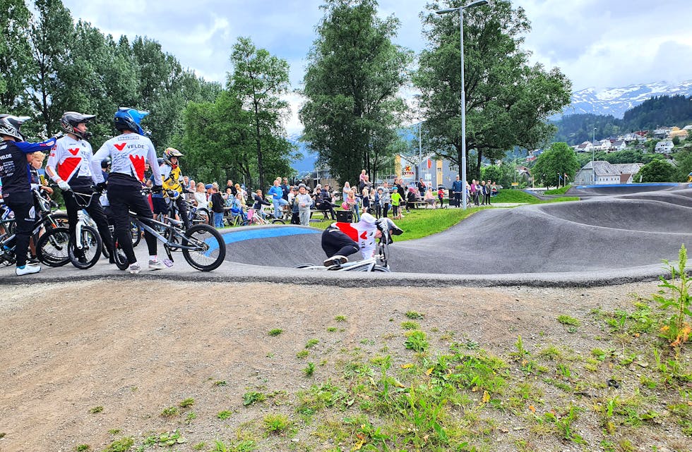 Pumptrackbanen står på tredjeplass på prioriteringslista.