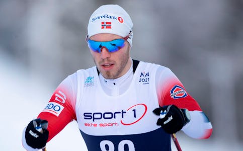 Thomas Karbøl Oxaal gjekk inn til tredjeplass på verdscupsprinten i finske Vuokatti i helga. Arkivfoto.
