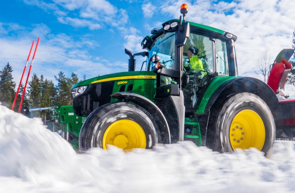John Deere blei det mest registrerte traktormerket i Noreg i 2022, og fekk ein marknadsdel på 23,2 prosent. 