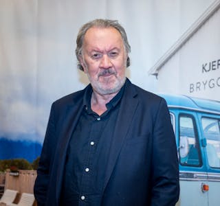 Bjørn Eidsvåg fotografert før premieren på «Hver gang vi møtes». 