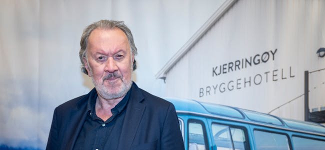 Bjørn Eidsvåg fotografert før premieren på «Hver gang vi møtes». 