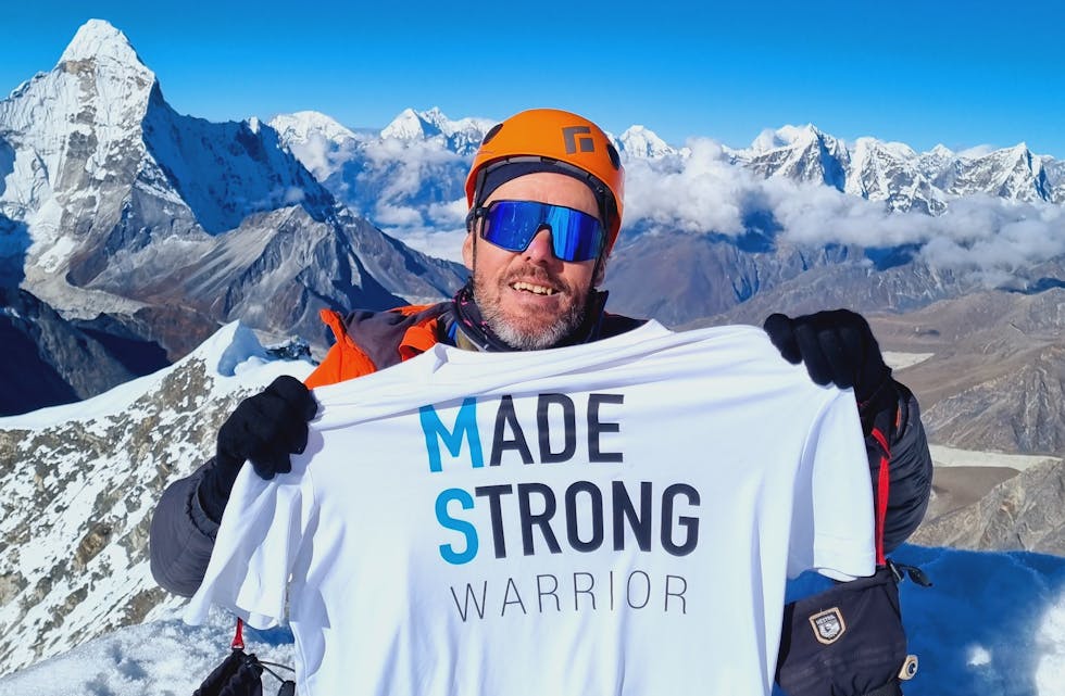 I september i fjor var Tommy Listøl i 5 364 meter høge Mount Everest Base Camp. Nå vil han ha med seg fleire saudabuar dit. 