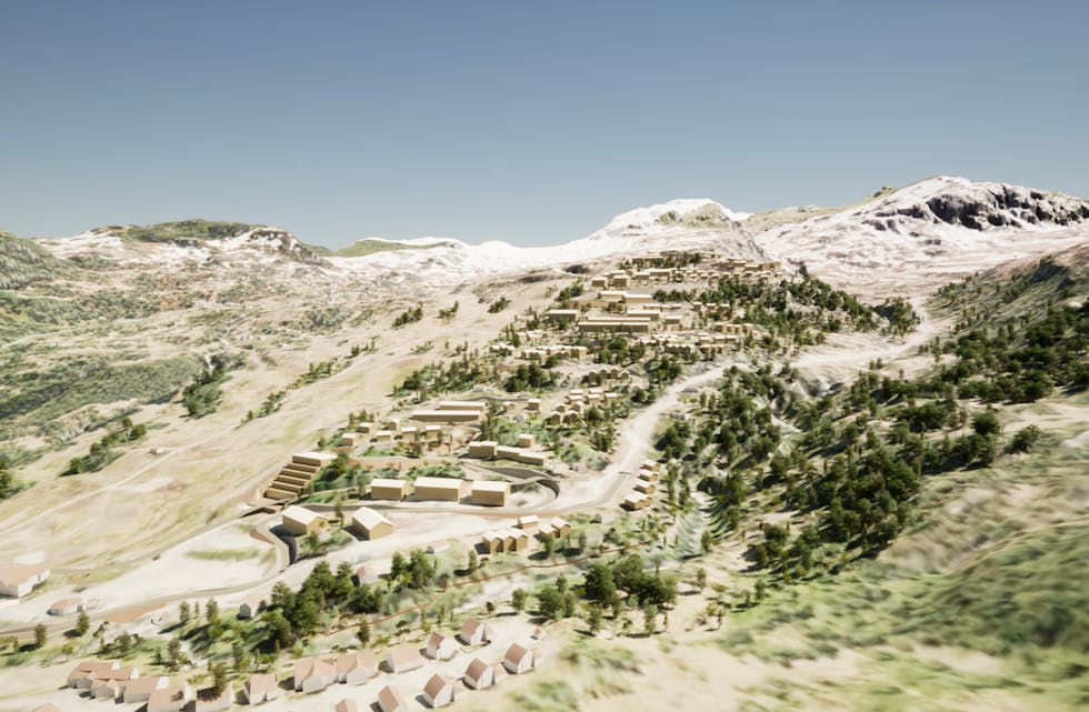 Detaljerte planar på korleis området i og ved Sauda Skisenter skal utviklast er ferdige. Onsdag skal lokalpolitikarane i Utval for samfunnsutvikling behandle planforslaget for første gong.