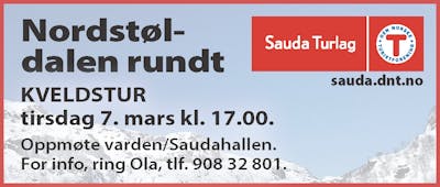 Sauda Turlag-2023-18 Nordstoldalen rundt