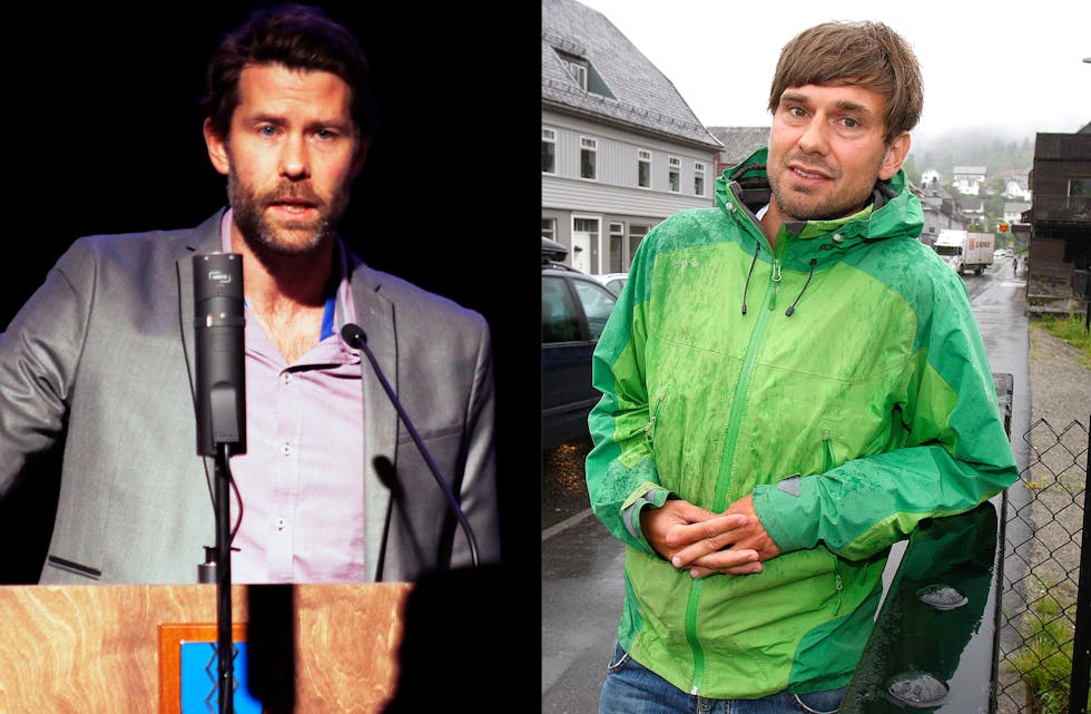 Tre søkte på jobben til Eirik Daniel Fatnes (til venstre), medan åtte søkte på jobben til Brynjar Saua. Per i dag er det uvisst kva som skjer med kommunalsjef-stillinga. Men truleg blir det tilsett ein personalsjef i løpet av april.