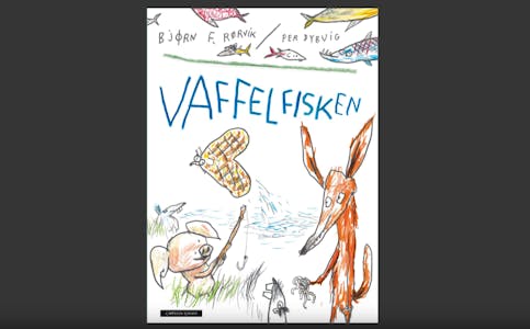 Barneboka ”Vaffelfisken” blir gitt ut på Cappelen Damm forlag.