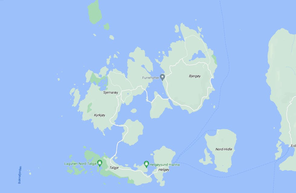 Sjernarøyane ligger i Ryfylkebassenget.
