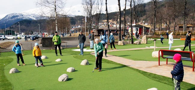 Søndag blir det golfturnering på Grønsdal og minigolfturnering ved Andedammen.