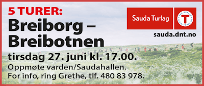 Sauda Turlag-2023-45 5 TURER Breiborg