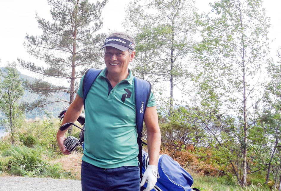 Kjetil Aartun vann onsdagens golfturnering.