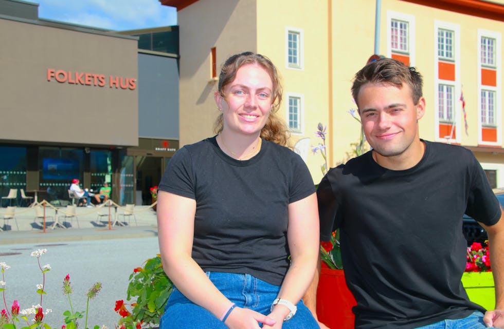 Tage Tverå og Siri Holm Stråbø har hatt sommarjobb på Eramet Norway Sauda Sauda gjennom Sauda Vekst-prosjektet «Adresse Sauda», der dei har sett nærare på korleis smelteverket betre kan utnytte varmen i sandsengene.