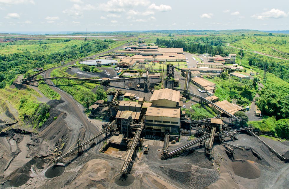 Eramet eig verdas største manganmalmgruve i Gabon. 