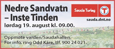 Sauda Turlag-2023-55 Nedre Sandvatn