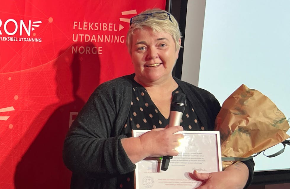 Tysdag fekk Lisa Stornes prisen «Årets nettpedagog 2023».