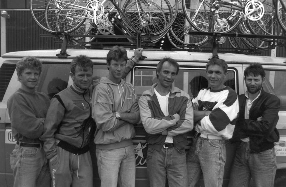 Sommaren 1991. Desse deltok då i rittet Trondheim-Oslo for høvesvis 3. gong, 7. gong, 3. gong, 9. gong, 4. gong og 1. gong. 