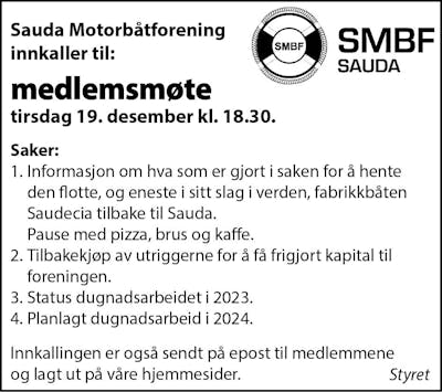 SMBF 2023-91 medlemsmote