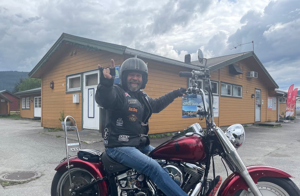 Bent Olsen er distriktskontakt i Harley-Davidson Owners Club Norway, og  mannen bak dei store MC-treffa i Sauda.
