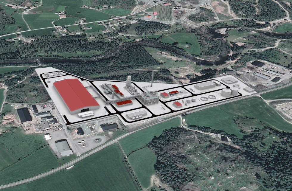 Sauda kommune ønsker gang- og sykkelveg frå Kastfoss til industriområdet på Birkeland, der Iverson efuels planlegg å bygge ein ammoniakkfabrikk.