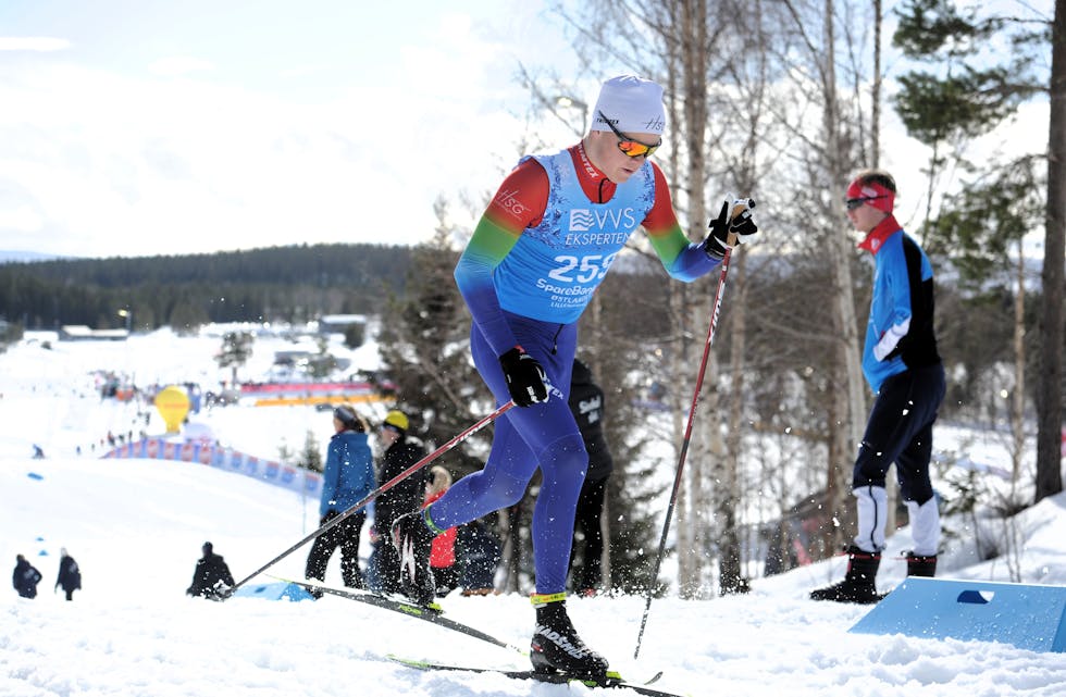 Iver Bjerga Øverland fortsetter å gå fort i langrennssporet. Det ble en flott 47. plass på han i det siste norgescuprennet i klassisk. 