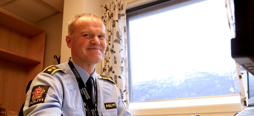 Saudabuen Thomas Wahl har over 20 år bak seg med politiarbeid på heimplassen sin. Nå fortset han politiarbeidet i Oslo.